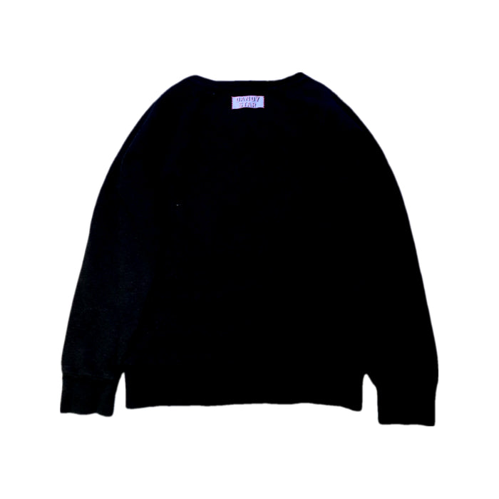 A Black Crewneck Sweatshirts from Dandy Star in size 7Y for boy. (Back View)
