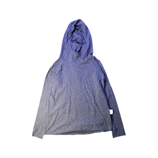 A Blue Hooded Sweatshirts from Nununu in size 6T for boy. (Front View)