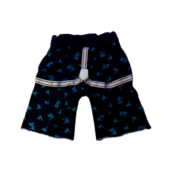 A Blue Shorts from Mini Shatsu in size 5T for boy. (Back View)