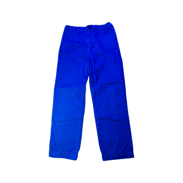A Blue Casual Pants from Crewcuts in size 7Y for boy. (Front View)