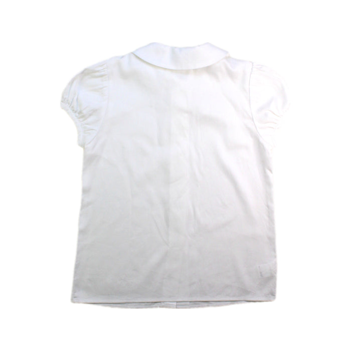 A White Short Sleeve Shirts from Familiar in size 5T for girl. (Back View)