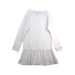 A White Long Sleeve Dresses from Polo Ralph Lauren in size 8Y for girl. (Back View)