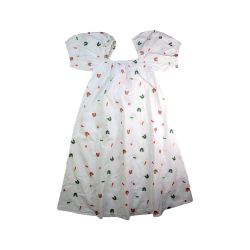 A White Short Sleeve Dresses from Barbour in size 12Y for girl. (Front View)
