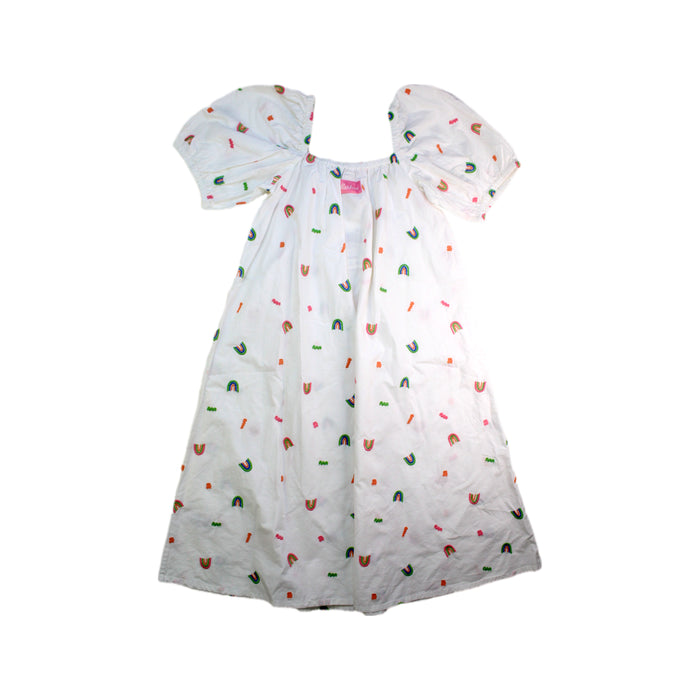A White Short Sleeve Dresses from Barbour in size 12Y for girl. (Back View)