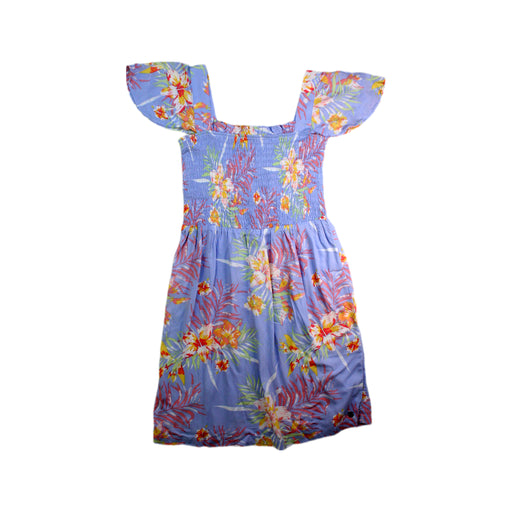 A Blue Sleeveless Dresses from Roxy in size 10Y for girl. (Front View)