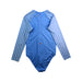 A Blue Swimsuits from Roxy in size 12Y for girl. (Back View)