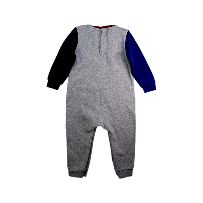 A Grey Long Sleeve Rompers from Ralph Lauren in size 12-18M for boy. (Back View)