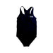 A Navy Swimsuits from TYR in size 12Y for girl. (Front View)