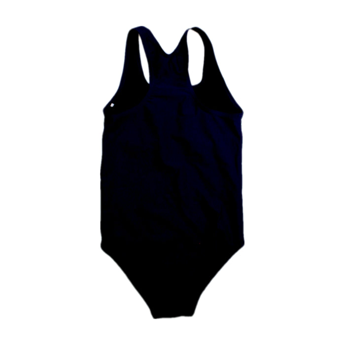 A Navy Swimsuits from TYR in size 12Y for girl. (Back View)