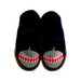 A Navy Slip Ons from Seed in size 3T for boy. (Back View)