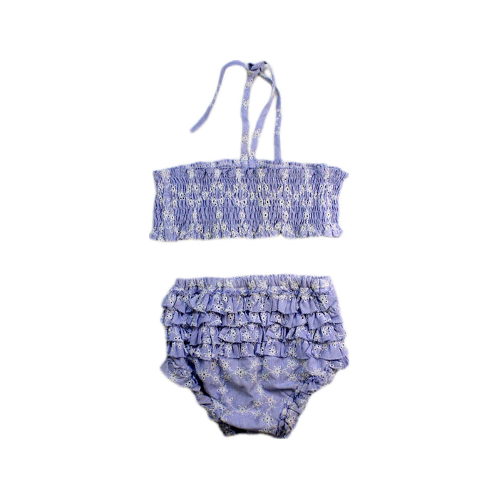 A Purple Bikinis from Busy Bees in size 12-18M for girl. (Back View)