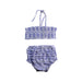 A Purple Bikinis from Busy Bees in size 12-18M for girl. (Back View)