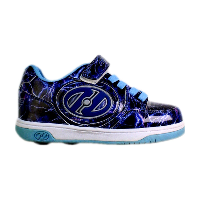 A Blue Sneakers from Heelys in size 10Y for boy. (Front View)