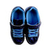 A Blue Sneakers from Heelys in size 10Y for boy. (Back View)