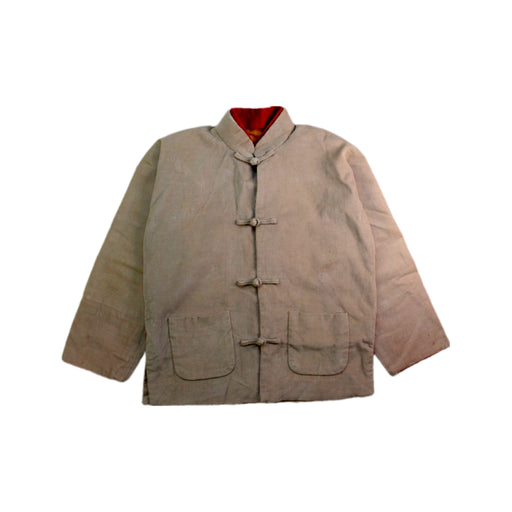 A Beige Lightweight Jackets from Shanghai Tang in size 4T for boy. (Front View)