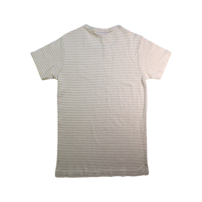 A Beige Short Sleeve T Shirts from Ralph Lauren in size 8Y for boy. (Back View)