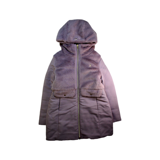 A Purple Puffer/Quilted Coats & Outerwear from Herno in size 10Y for girl. (Front View)