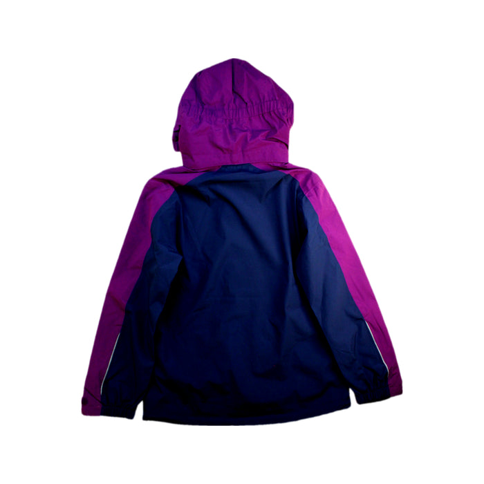 A Purple Rain Jackets from Haglöfs in size 10Y for neutral. (Back View)