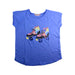A Blue Short Sleeve T Shirts from Bonpoint in size 8Y for girl. (Front View)