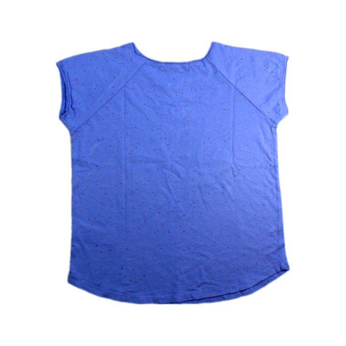 A Blue Short Sleeve T Shirts from Bonpoint in size 8Y for girl. (Back View)