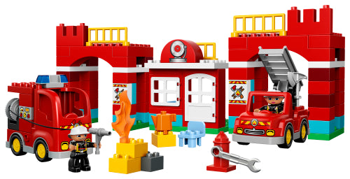 A Red Lego & Building Blocks from LEGO in size 2T for boy. (Back View)