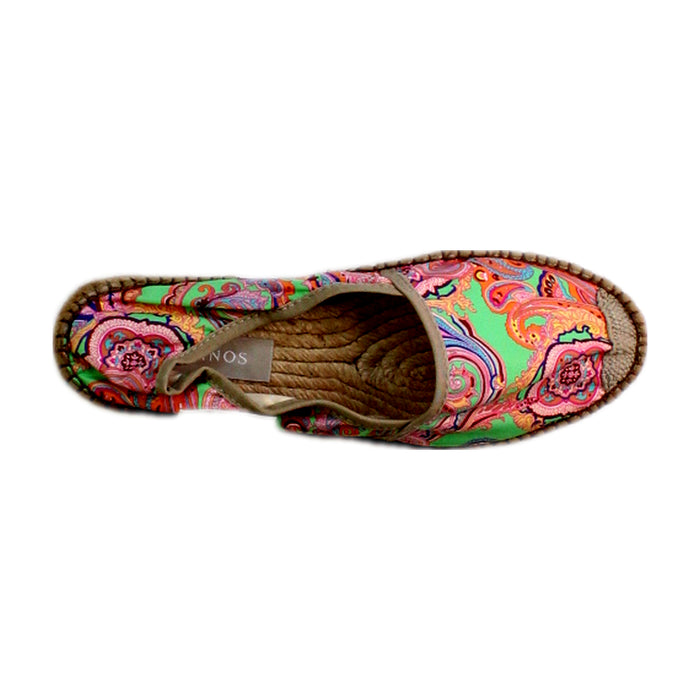 A Pink Espadrilles from Nanos in size 13Y for girl. (Front View)