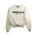 A Beige Crewneck Sweatshirts from Fear of God Essentials in size 4T for maternity. (Front View)