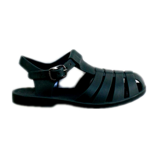 A Green Sandals from Liewood in size 4T for girl. (Front View)
