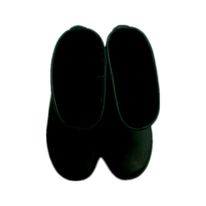A Green Rain Boots from Hunter in size 4T for neutral. (Back View)