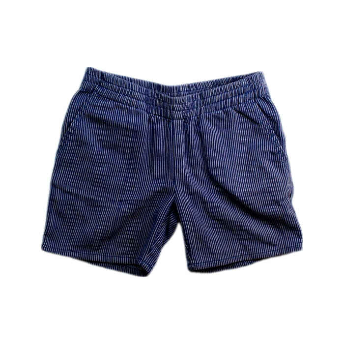 A Blue Shorts from Bonton in size 4T for boy. (Front View)