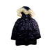 A Black Puffer/Quilted Coats & Outerwear from Ralph Lauren in size 6T for girl. (Front View)