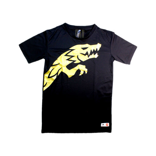 A Black Shorts Sets from Adidas in size 10Y for boy. (Front View)