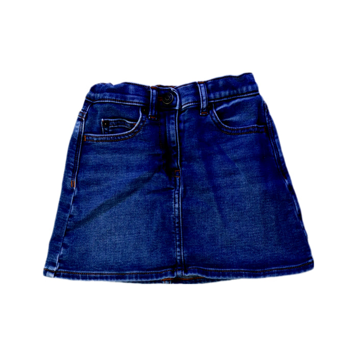 A Blue Short Skirts from Crewcuts in size 6T for girl. (Front View)