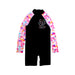 A Black Rash Guards from Arena in size 4T for girl. (Front View)