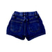 A Blue Shorts from Crewcuts in size 6T for girl. (Back View)