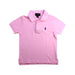 A Pink Short Sleeve Polos from Polo Ralph Lauren in size 3T for boy. (Front View)