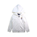 A White Hooded Sweatshirts from Polo Ralph Lauren in size 5T for girl. (Front View)