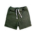 A Green Shorts from Seed in size 6T for boy. (Front View)