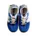A Blue Sneakers from New Balance in size 4T for neutral. (Back View)