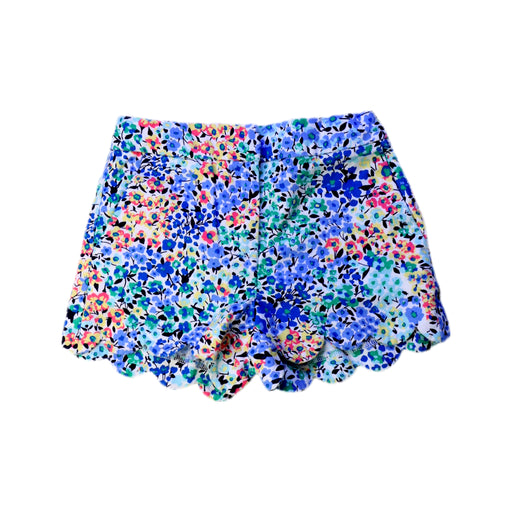 A Multicolour Shorts from Crewcuts in size 6T for girl. (Front View)