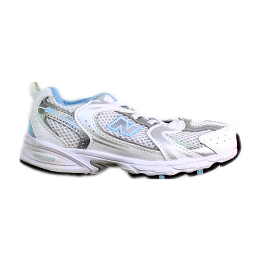 A White Sneakers from New Balance in size 4T for neutral. (Front View)