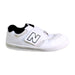 A White Sneakers from New Balance in size 4T for neutral. (Front View)