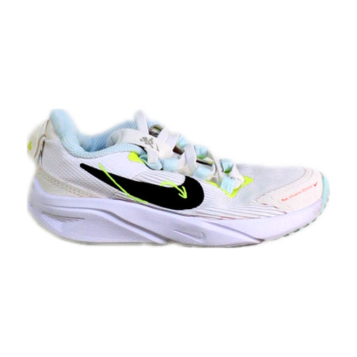 A White Sneakers from Nike in size 5T for neutral. (Front View)