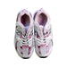 A White Sneakers from New Balance in size 6T for girl. (Back View)