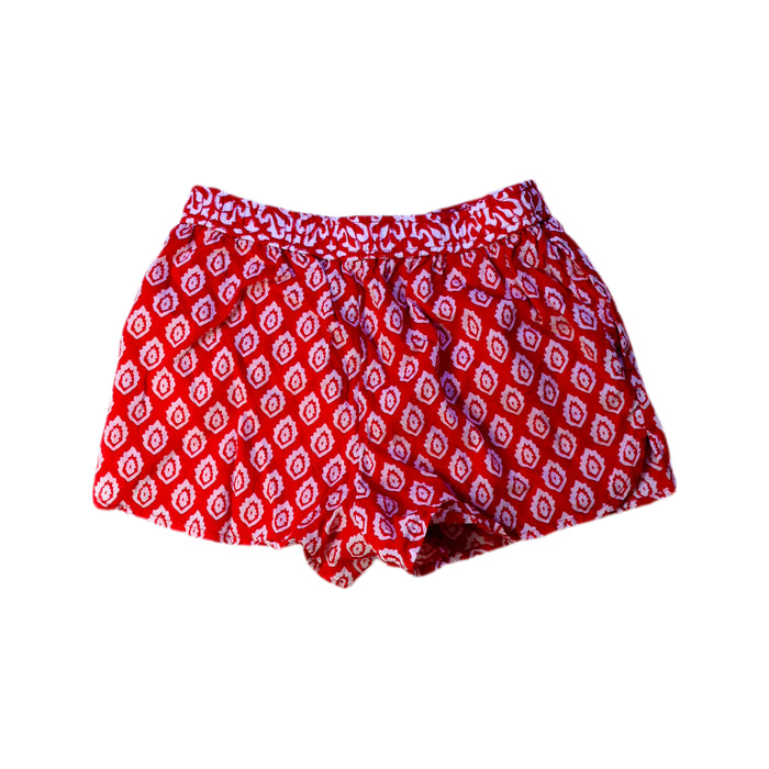 A Red Shorts from Vineyard Vines in size 7Y for girl. (Back View)