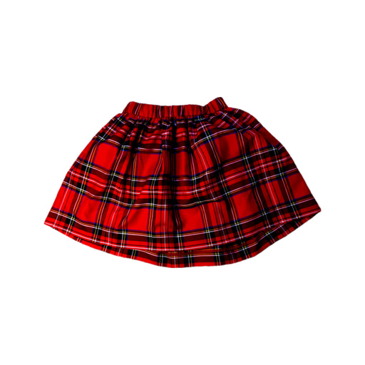 A Red Short Skirts from Crewcuts in size 6T for girl. (Front View)