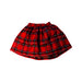 A Red Short Skirts from Crewcuts in size 6T for girl. (Front View)