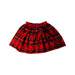 A Red Short Skirts from Crewcuts in size 6T for girl. (Back View)
