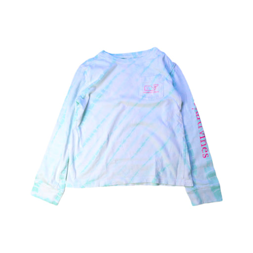 A White Long Sleeve T Shirts from Vineyard Vines in size 5T for boy. (Front View)