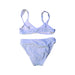 A Blue Bikinis from Snapper Rock in size 8Y for girl. (Back View)